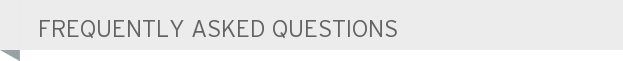 Frequently Asked Questions
